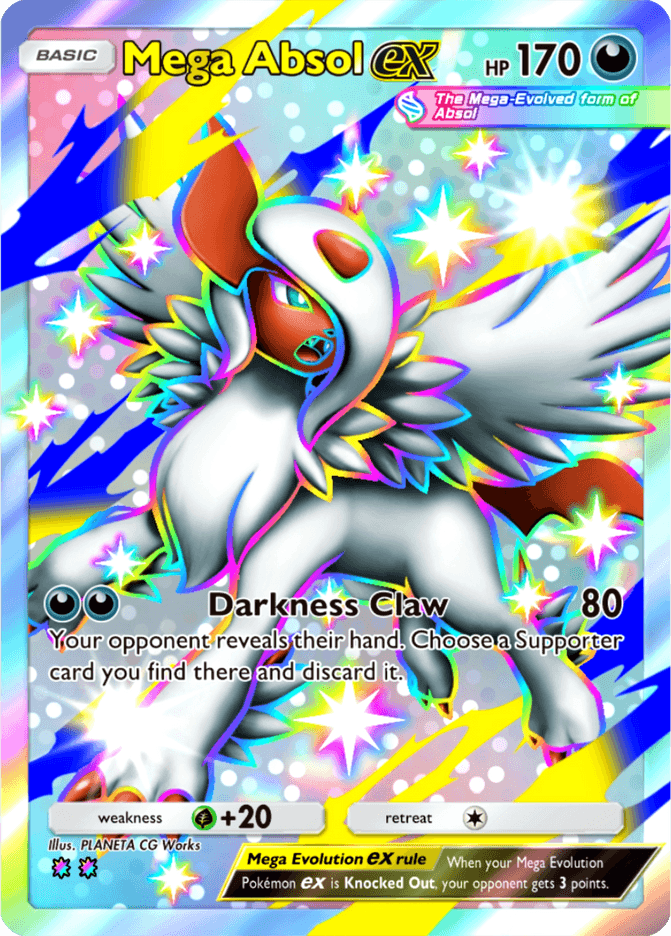 Mega Absol ex (b3-230) card in Pokémon TCG Pocket