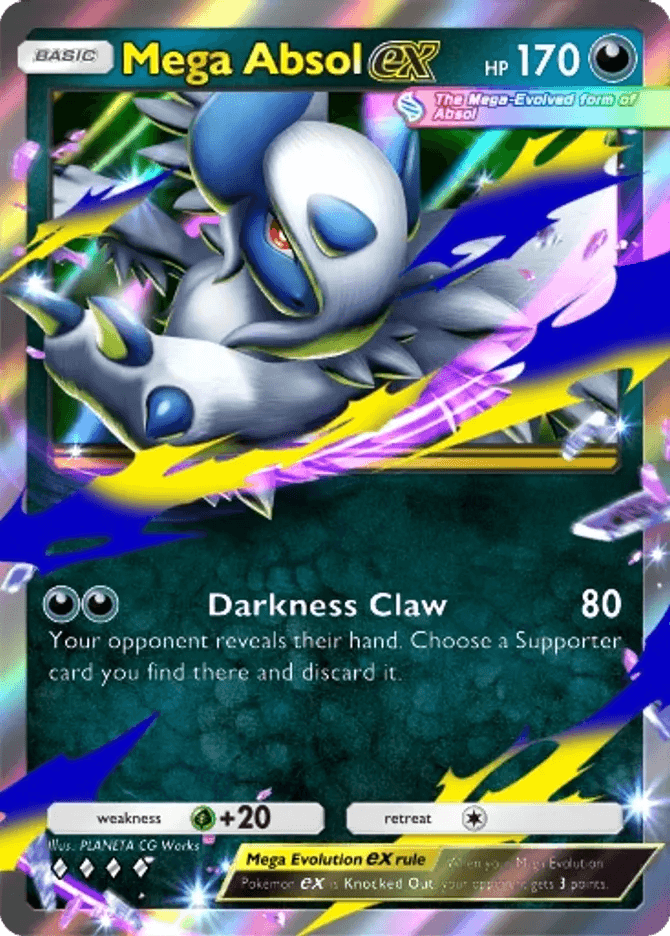 Mega Absol ex (b4b-143) card in Pokémon TCG Pocket