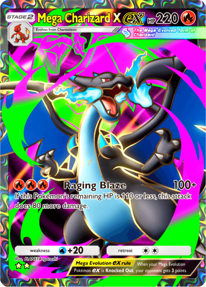Mega Charizard X ex (B2b-076) – PTCGP | PocketCards.net