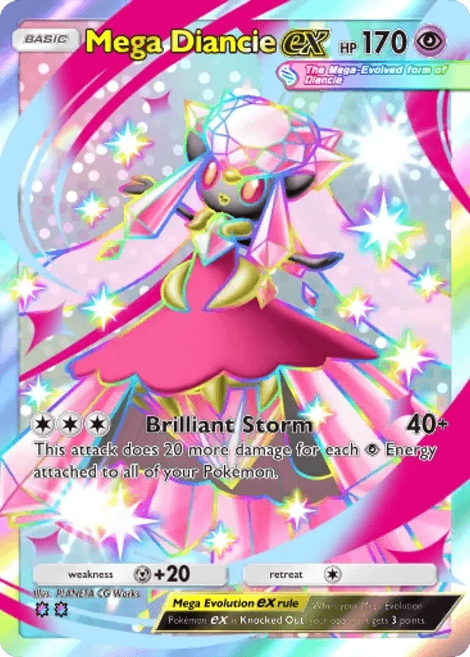 Mega Diancie ex (b4b-427) card in Pokémon TCG Pocket