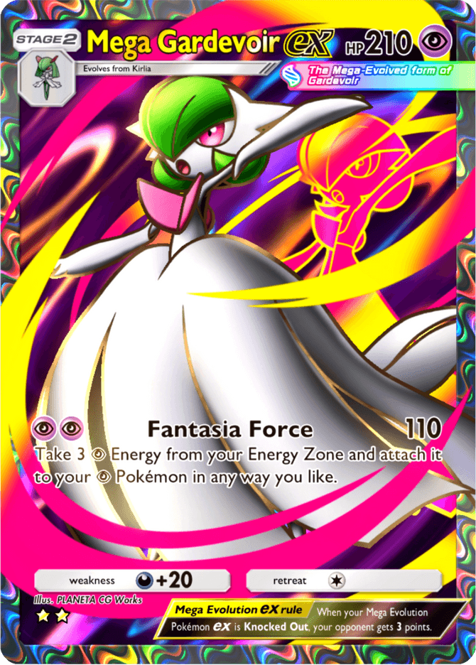 Mega Gardevoir ex (b2-185) card in Pokémon TCG Pocket