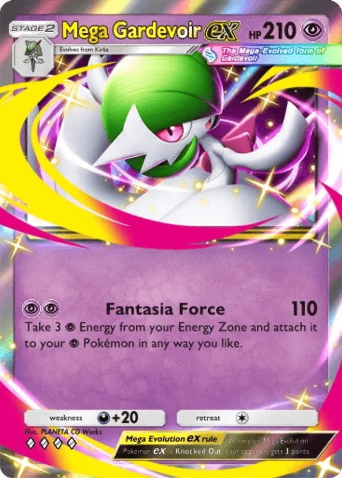 Mega Gardevoir ex (b4b-106) card in Pokémon TCG Pocket