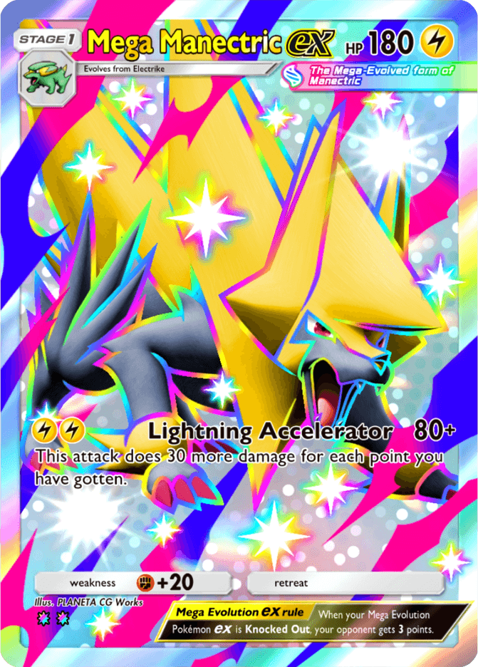 Mega Manectric ex (b2b-113) card in Pokémon TCG Pocket