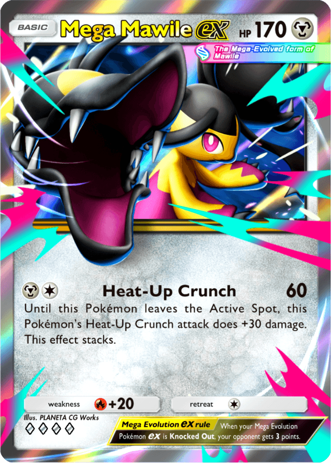 Mega Mawile ex (b2-113) card in Pokémon TCG Pocket