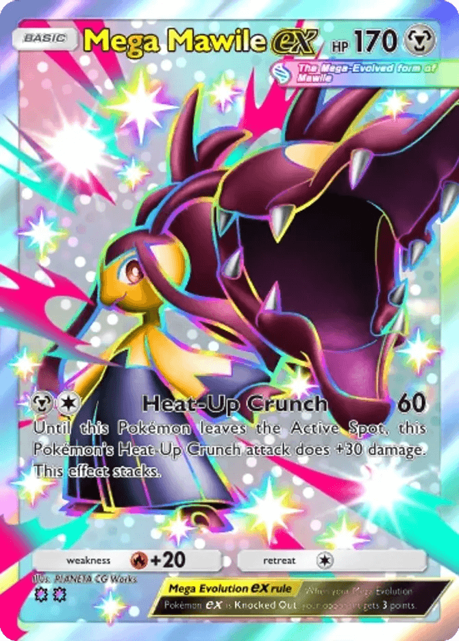 Mega Mawile ex (b4a-108) card in Pokémon TCG Pocket
