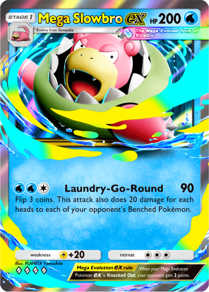 Mega Slowbro ex (b2b-016) card in Pokémon TCG Pocket