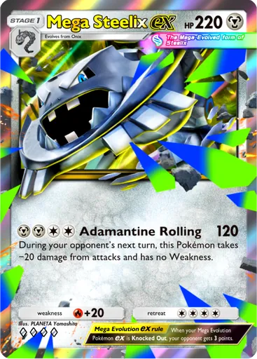 Mega Steelix ex (b1a-052) card in Pokémon TCG Pocket