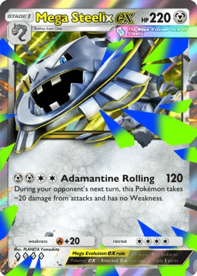Mega Steelix ex (b4b-155) card in Pokémon TCG Pocket