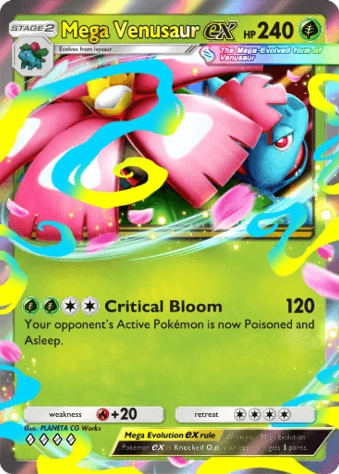 Mega Venusaur ex (b4b-003) card in Pokémon TCG Pocket