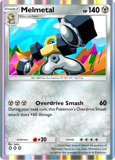 Melmetal (b3-123) card in Pokémon TCG Pocket