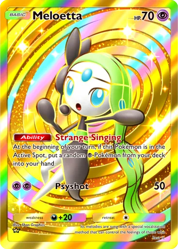 Meloetta (b2-233) card in Pokémon TCG Pocket