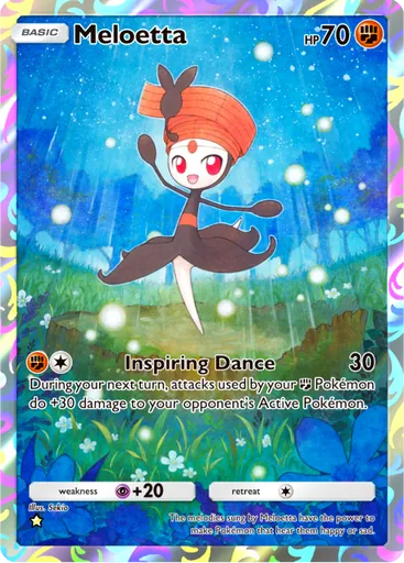 Meloetta (b3-170) card in Pokémon TCG Pocket