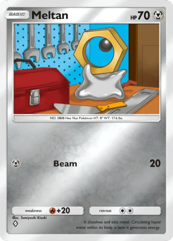 Meltan (b4b-342) card in Pokémon TCG Pocket