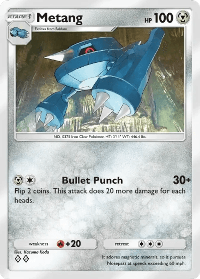 Metang card by Kazuma Koda
