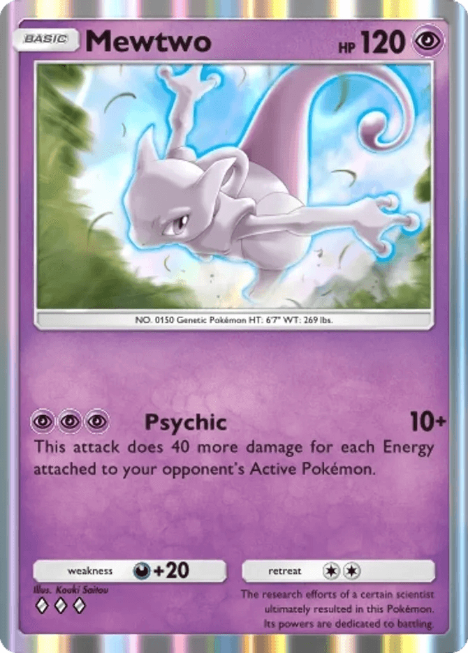 Mewtwo (b4-070) card in Pokémon TCG Pocket
