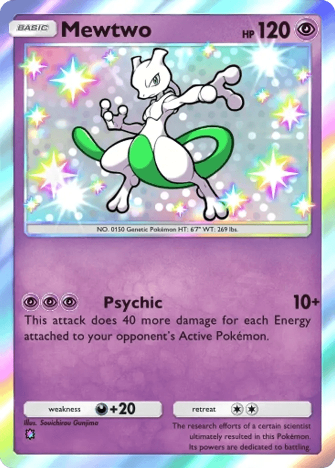 Mewtwo (b4-212) card in Pokémon TCG Pocket