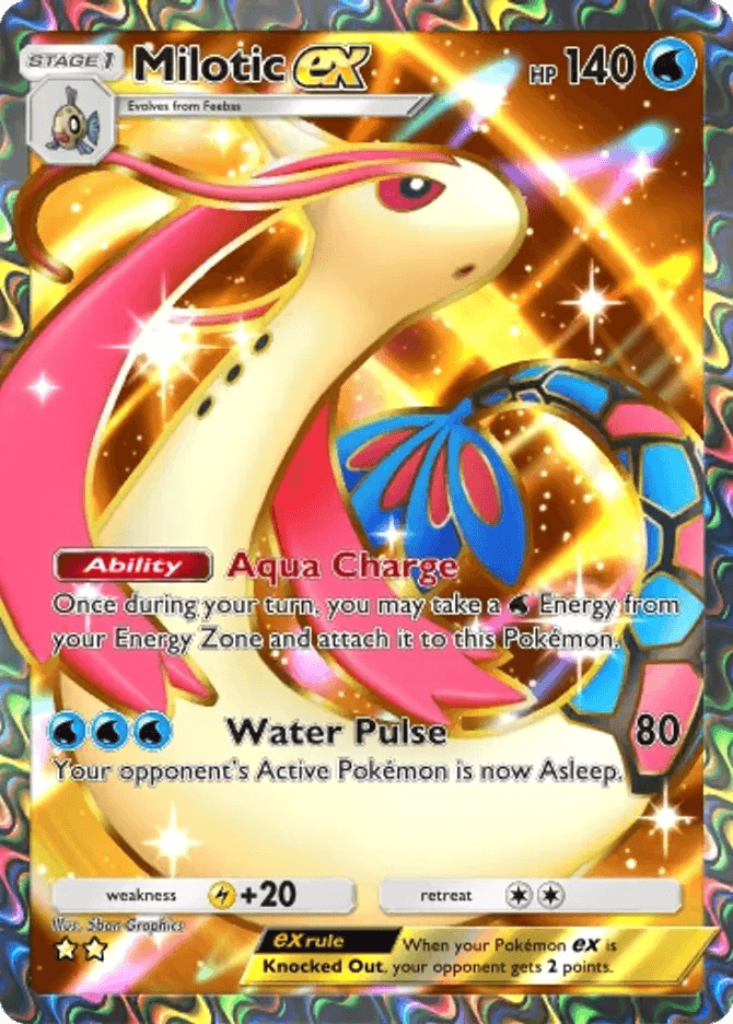 Milotic ex (b3b-078) card in Pokémon TCG Pocket
