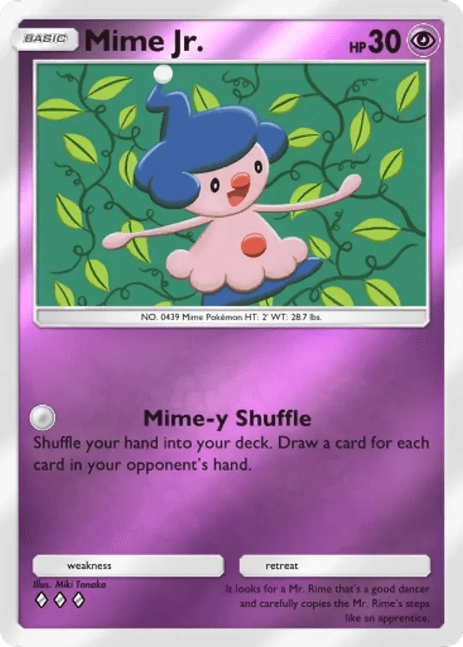 Mime Jr. (b4b-308) card in Pokémon TCG Pocket