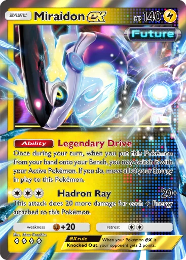 Carte Miraidon ex de Paradox Drive (B3a)