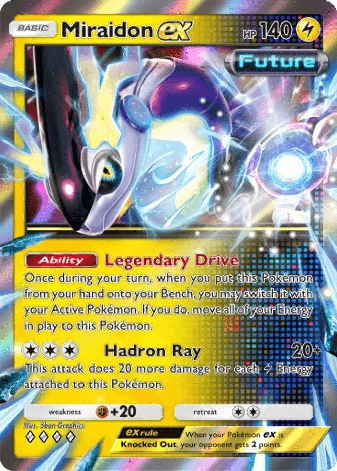 Miraidon ex (b4b-103) card in Pokémon TCG Pocket
