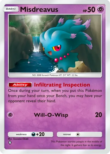 Misdreavus (a4a-032) card in Pokémon TCG Pocket
