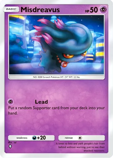 Misdreavus (b1a-030) card in Pokémon TCG Pocket