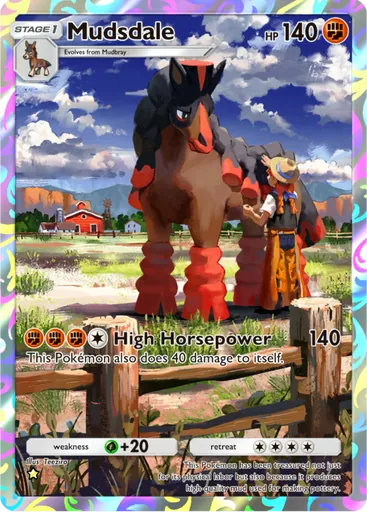 Mudsdale (a3-173) card in Pokémon TCG Pocket