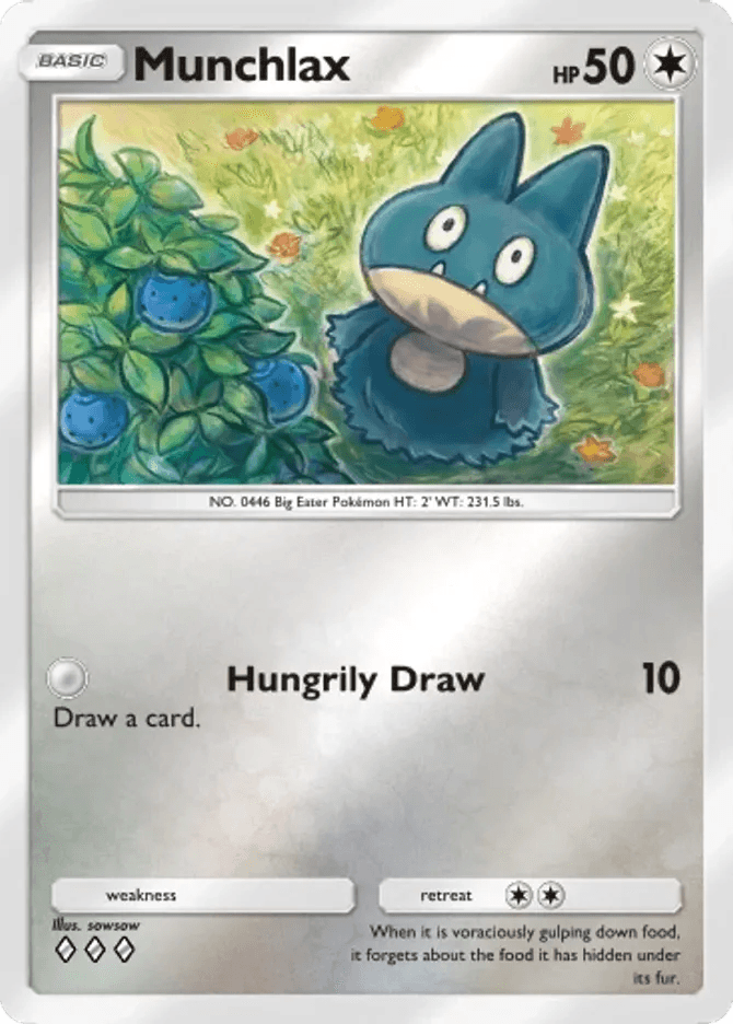 Munchlax (b4b-358) card in Pokémon TCG Pocket
