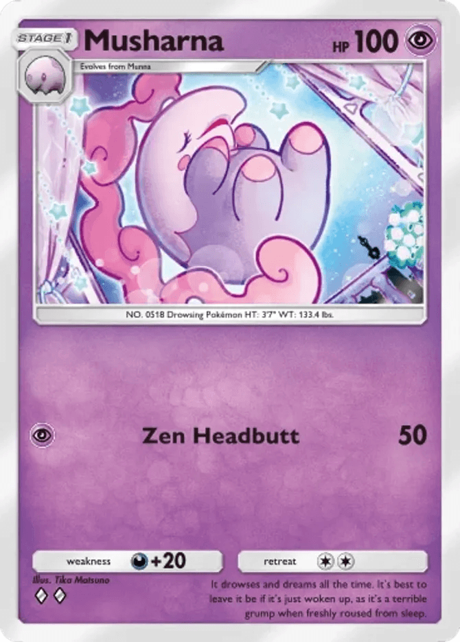 Musharna card by Tika Matsuno