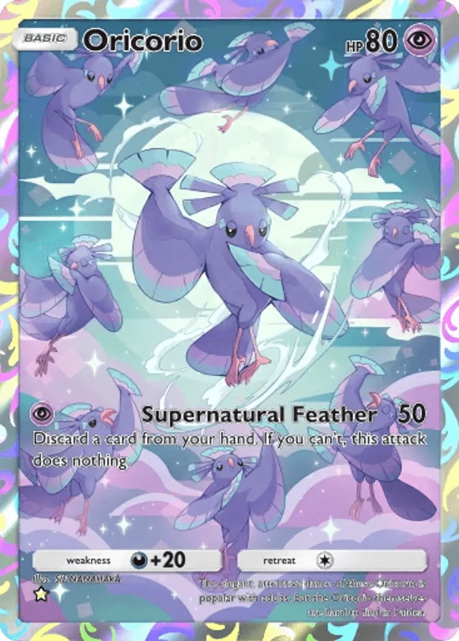 Oricorio card by SIE NANAHARA