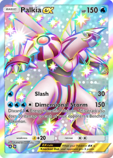 Palkia ex (b1-319) card in Pokémon TCG Pocket