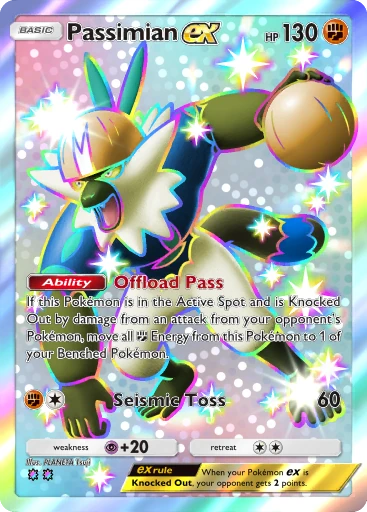 Passimian ex (b1-324) card in Pokémon TCG Pocket