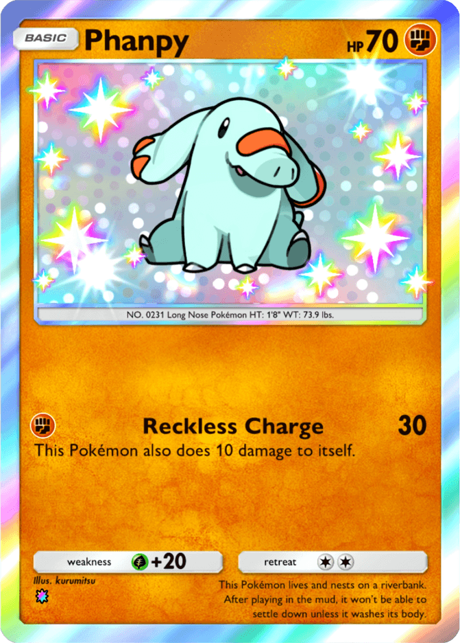 Phanpy card by kurumitsu