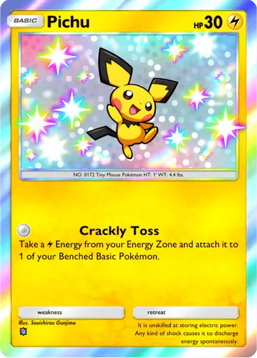 Pichu (b2-213) card in Pokémon TCG Pocket