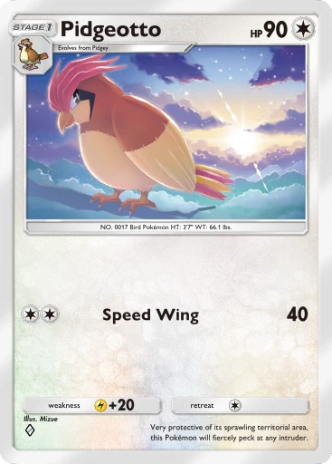 Pidgeotto (b1-181) card in Pokémon TCG Pocket