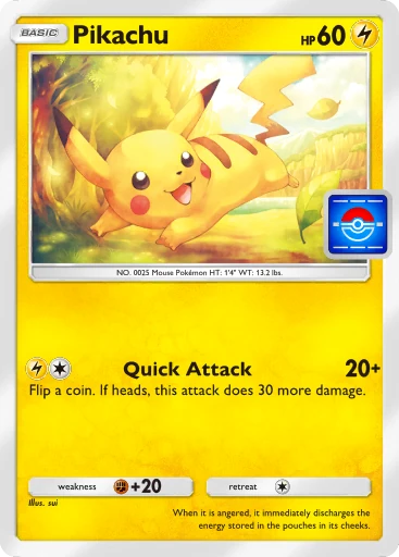 Pikachu (pa-111) card in Pokémon TCG Pocket