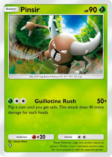 Pinsir (a2b-004) card in Pokémon TCG Pocket