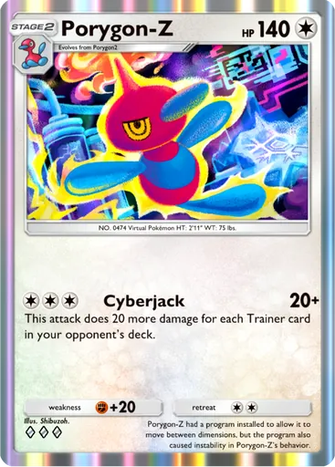 Porygon-Z (b1a-058) card in Pokémon TCG Pocket