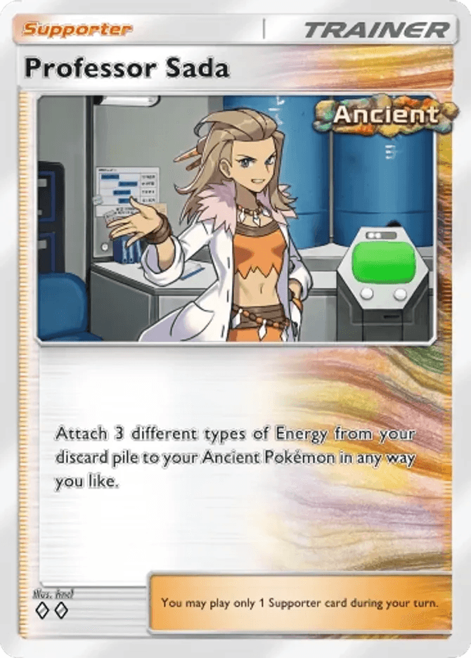 Professor Sada (b3a-072) card in Pokémon TCG Pocket