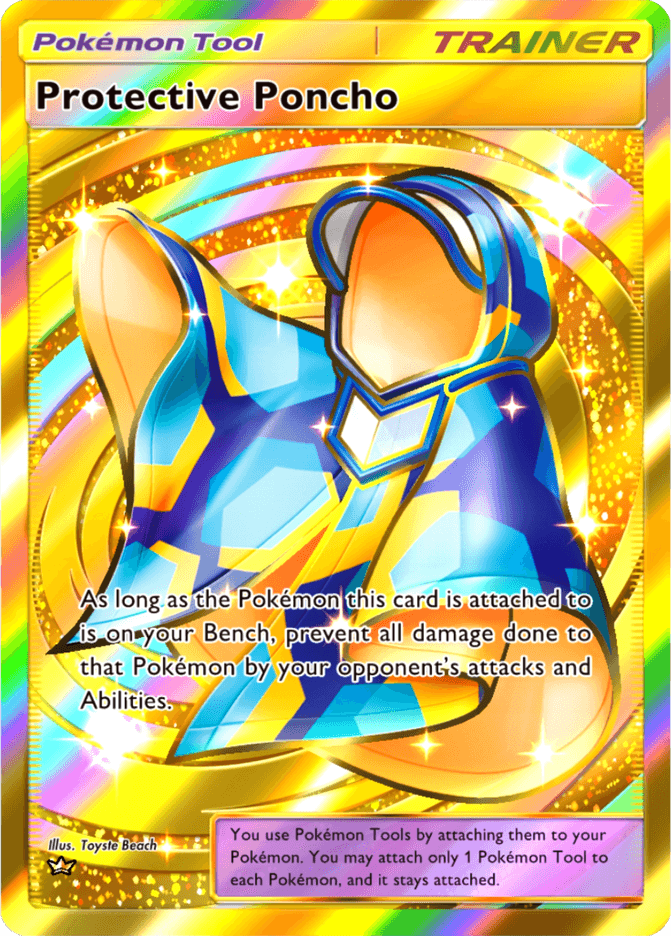 Protective Poncho card by Toyste Beach