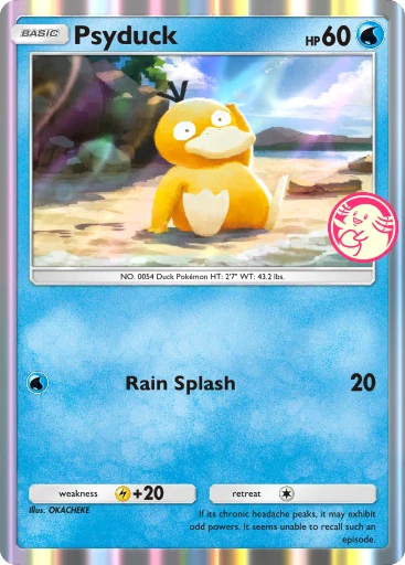 Psyduck (pb-008) card in Pokémon TCG Pocket