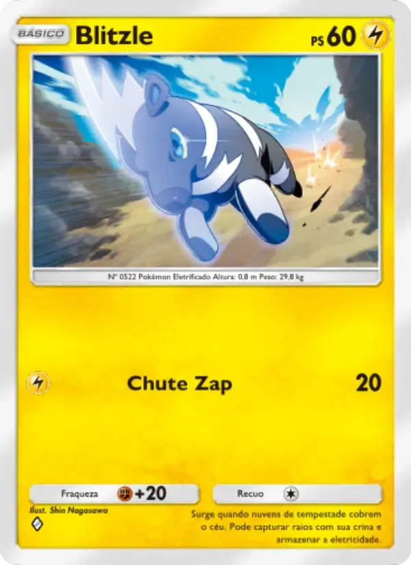 Blitzle card in Portuguese