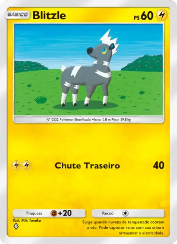 Blitzle card in Portuguese