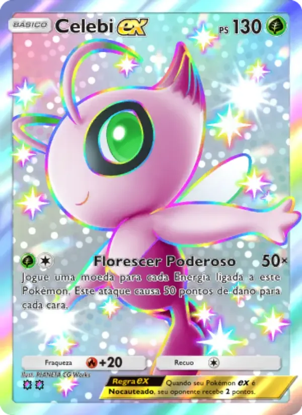 Celebi ex card in Portuguese