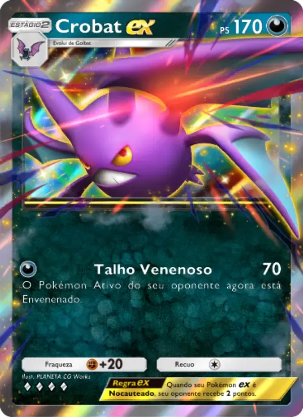 Crobat ex card in Portuguese