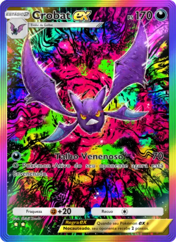 Crobat ex card in Portuguese
