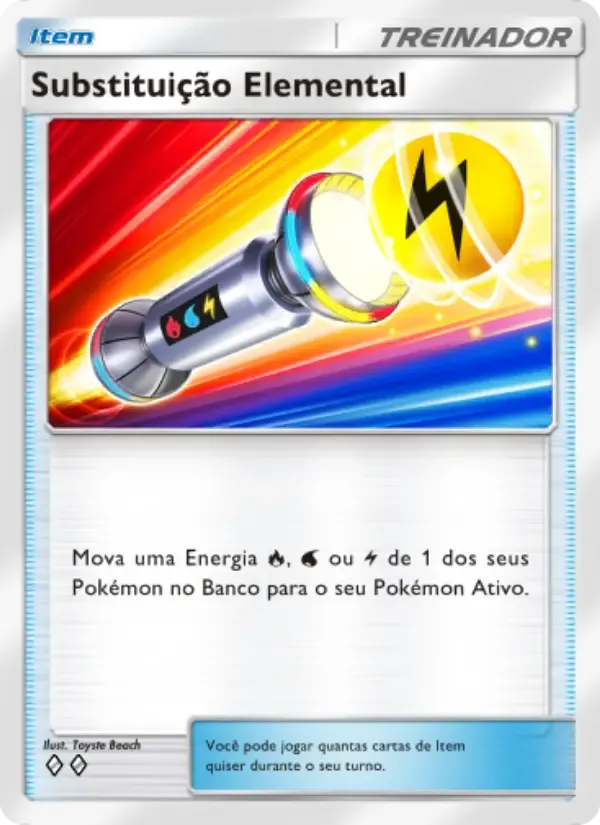 Carta de Elemental Switch em Português
