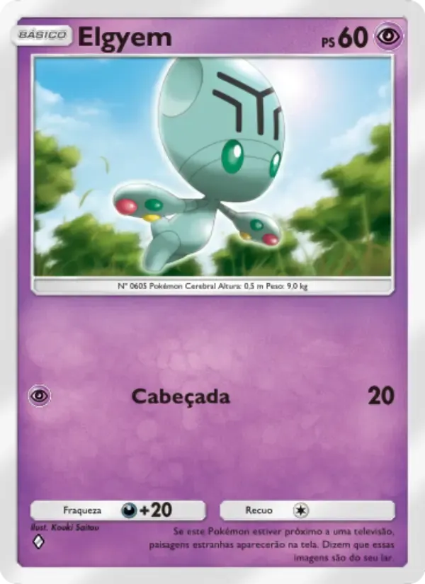 Elgyem card in Portuguese