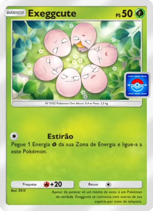 葡萄牙语版Exeggcute卡牌
