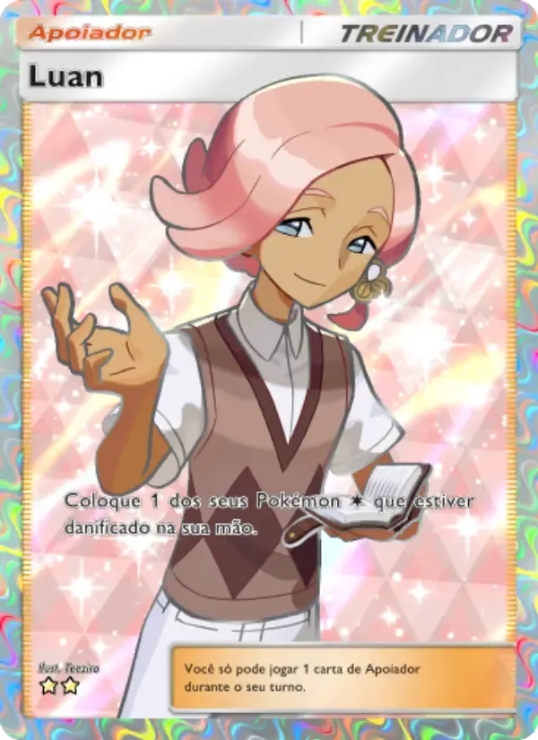 Ilima card in Portuguese